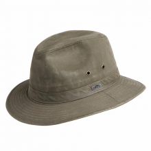 Indy Jones Mens Water Resistant Cotton Hat by Conner Hats